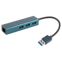 ONTEN 4-in-1 USB Hub with Ethernet Adapter (OTN-5221)