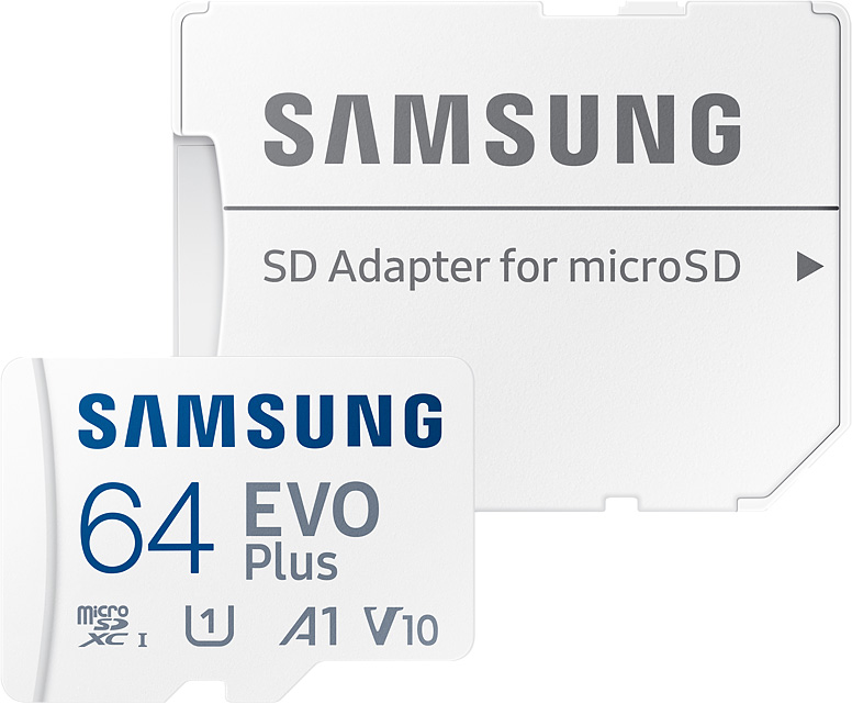 Карта памяти Microsdxc Card Samsung Evo 64 gb + Adapter