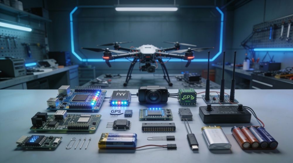 Электроника для дронов 2025: полный гид по платам, камерам и аксессуарам