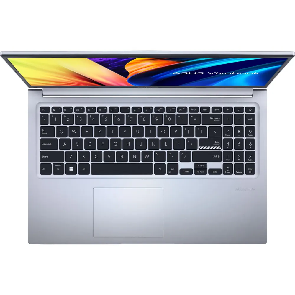 Ноутбук ASUS VivoBook X1502ZA, 15.6", IPS, Intel Core i5 12500H 2.5ГГц, 12-ядерный, 16ГБ DDR4, 512ГБ SSD, Intel Iris Xe graphics, серебристый [90NB0VX1-M01LV0]